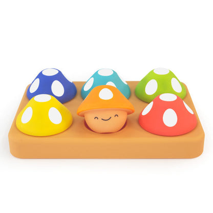Sassy Baby Mischievous Matching Mushrooms colour matching toy