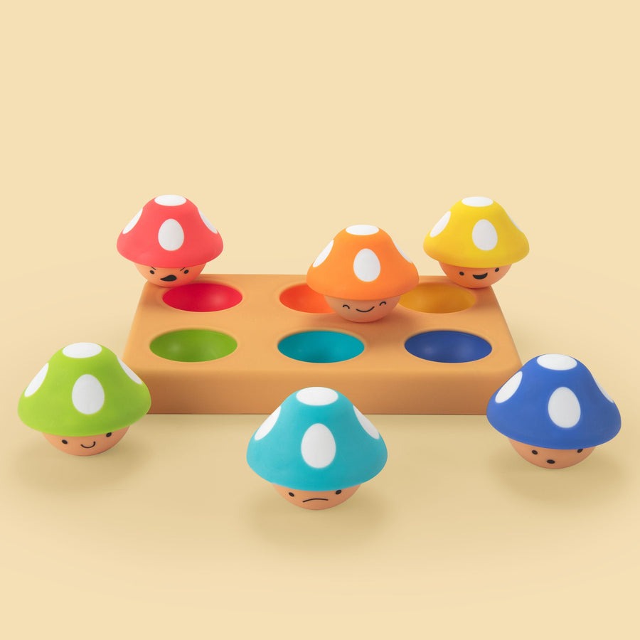 Mischievous Matching Mushrooms toy, second product image