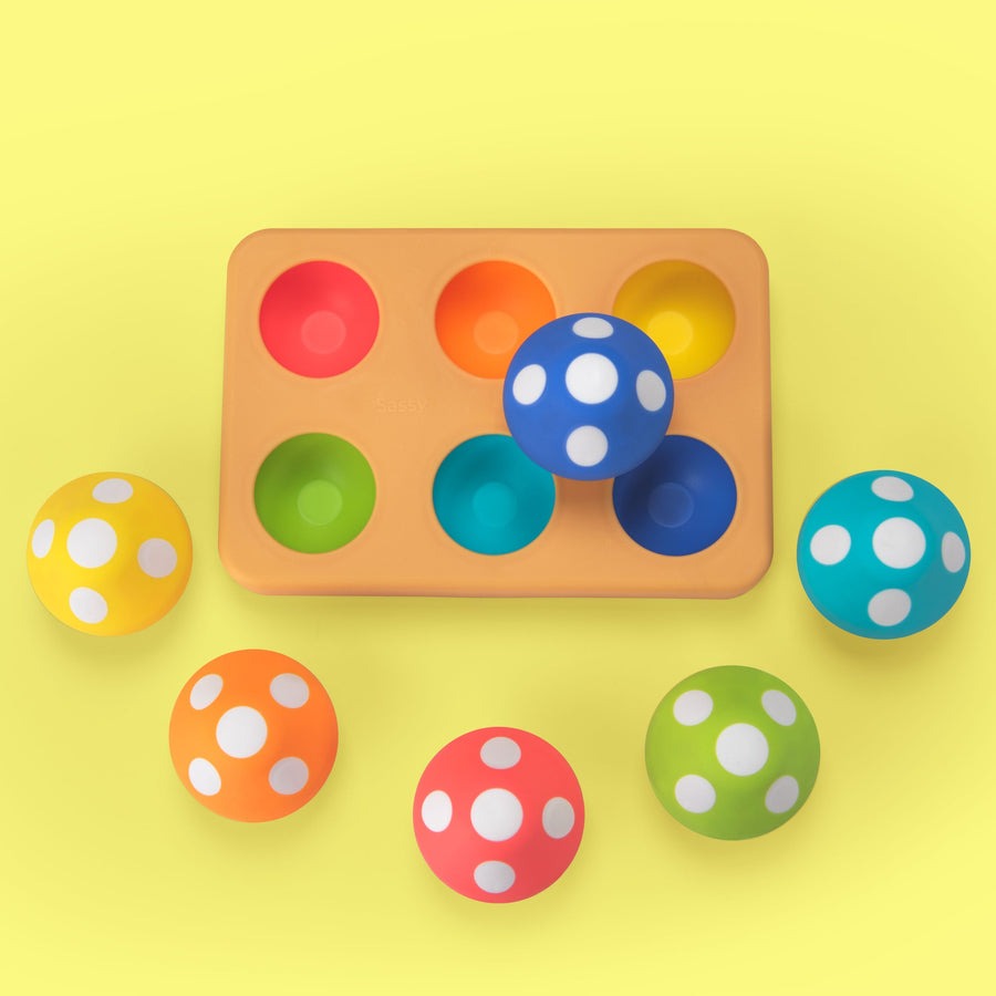 Mischievous Matching Mushrooms toy, third product image