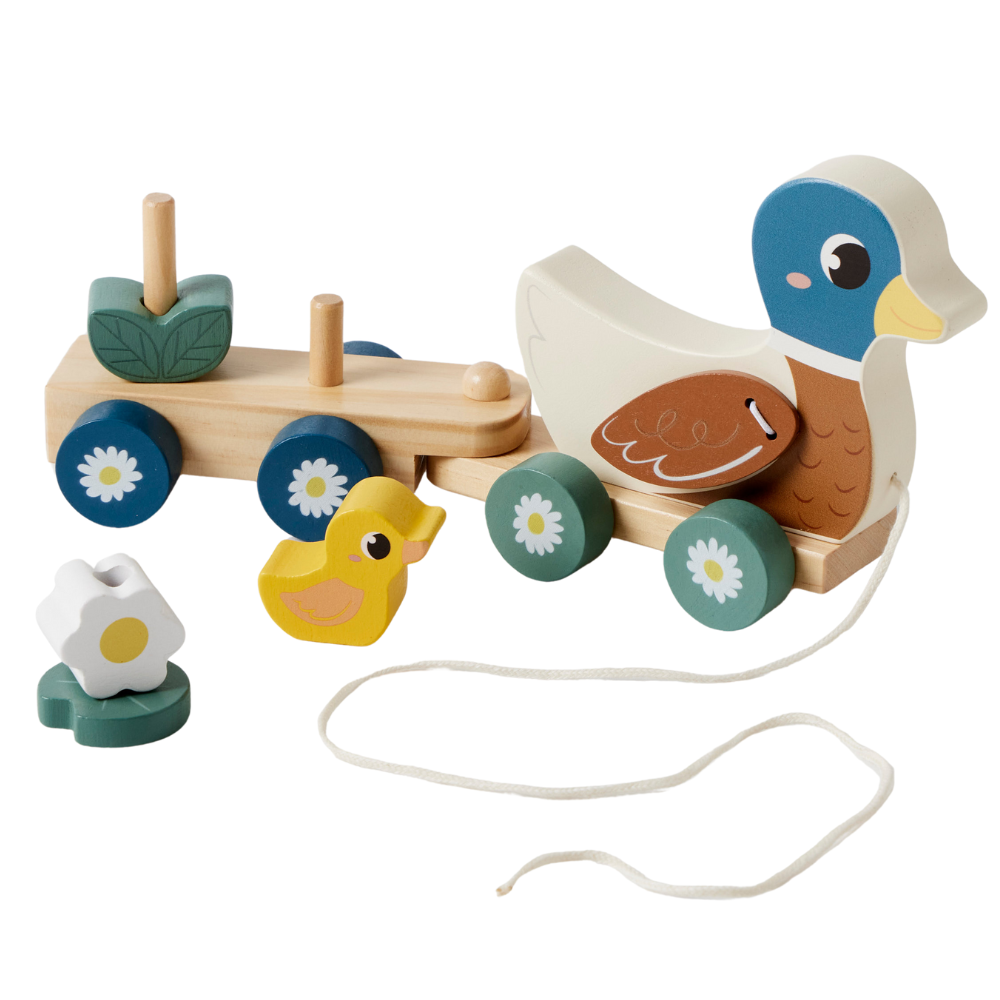Duck Pull-Along Stacking Toy