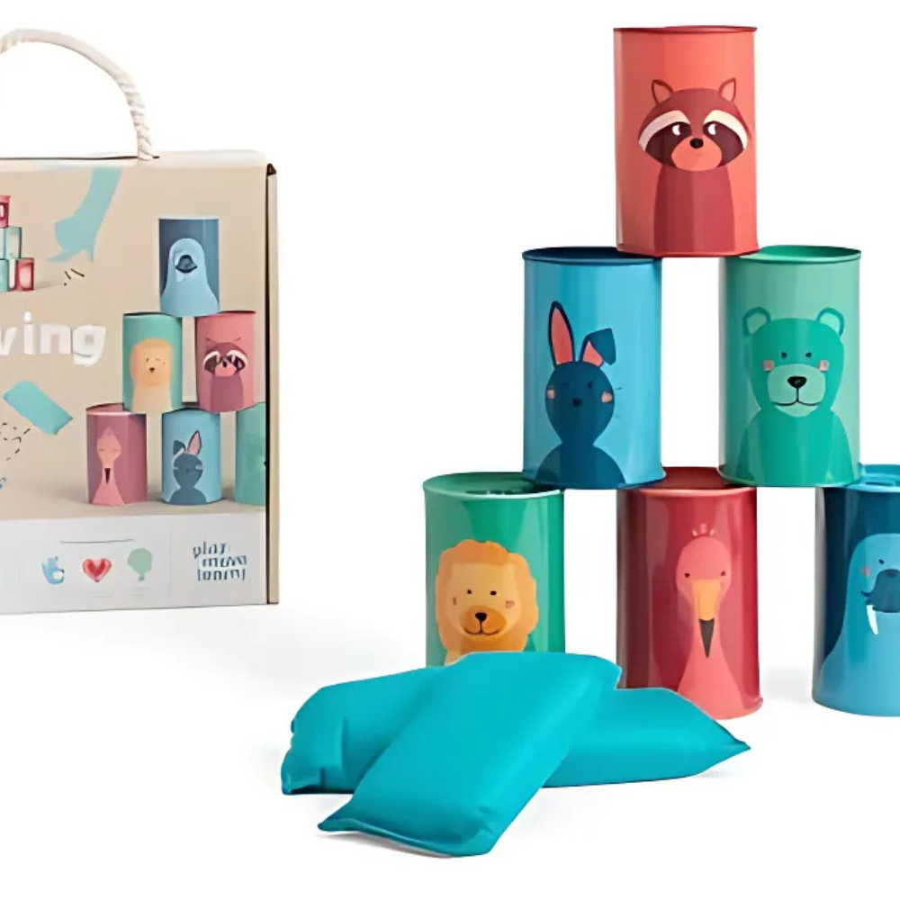 Tin Throwing Game