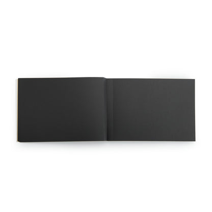Autour du monde black paper drawing book pages