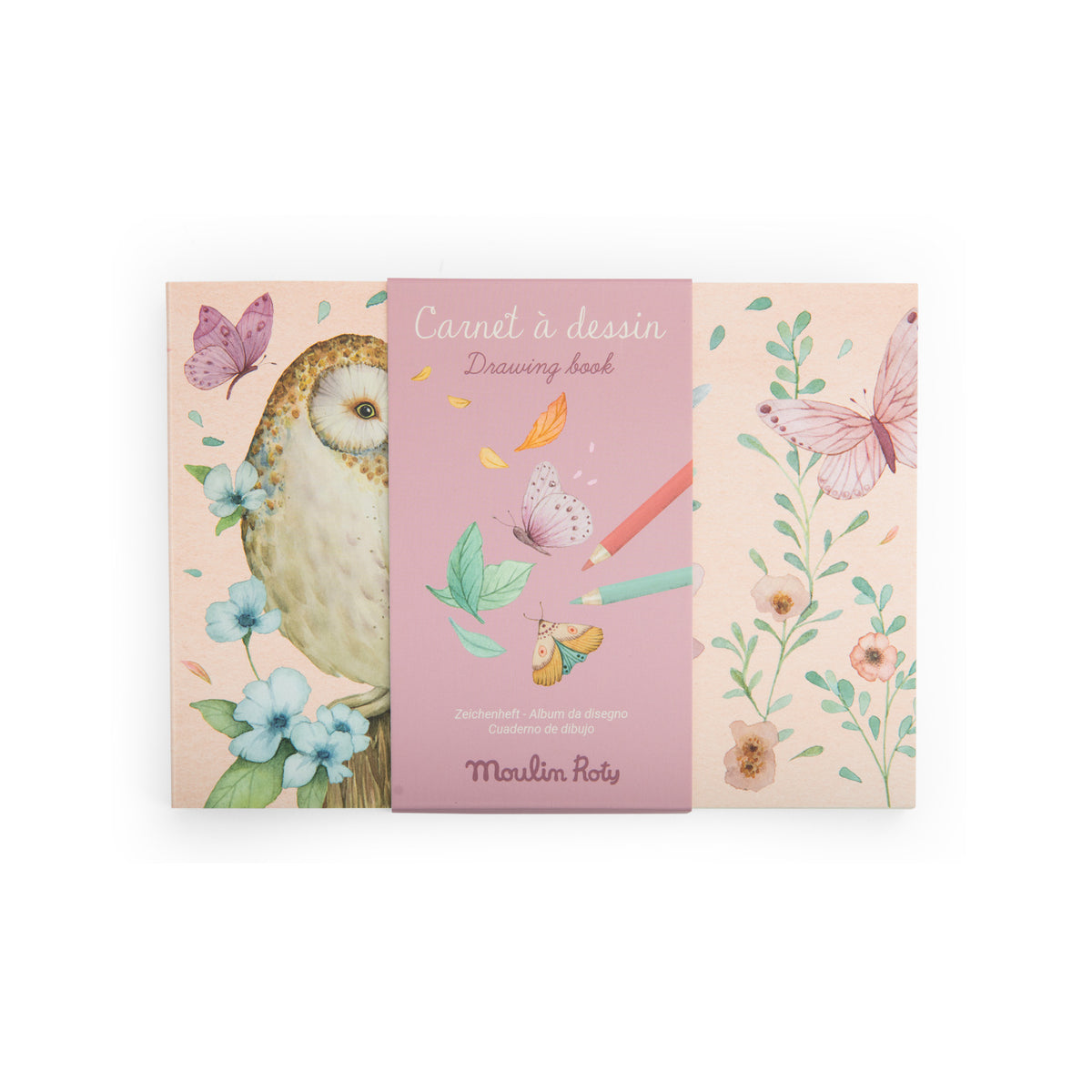 Les Rosalies drawing book – cover