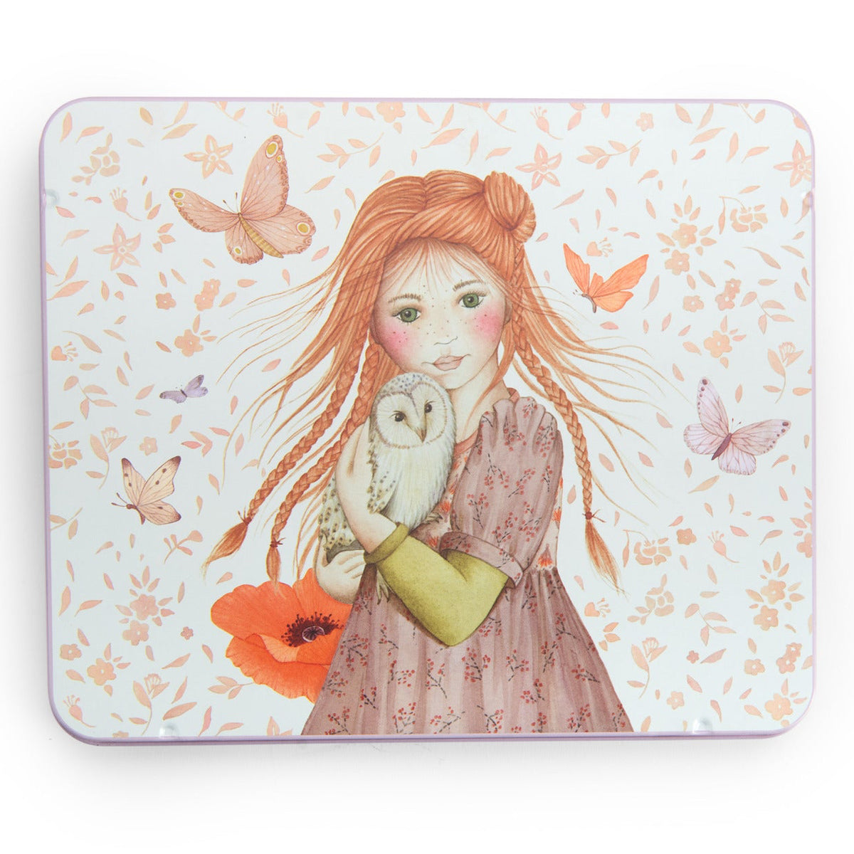 Les Rosalies pastel colouring pencils – tin box
