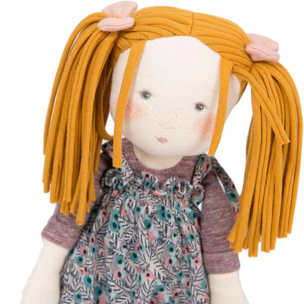 Les Rosalie Violette  Rag Doll 45cm