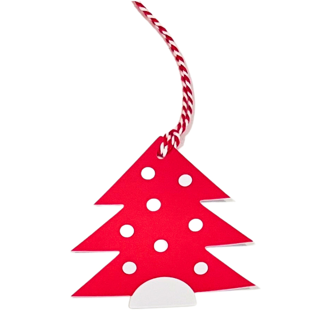 Gift Tag - Christmas Tree (shaped)
