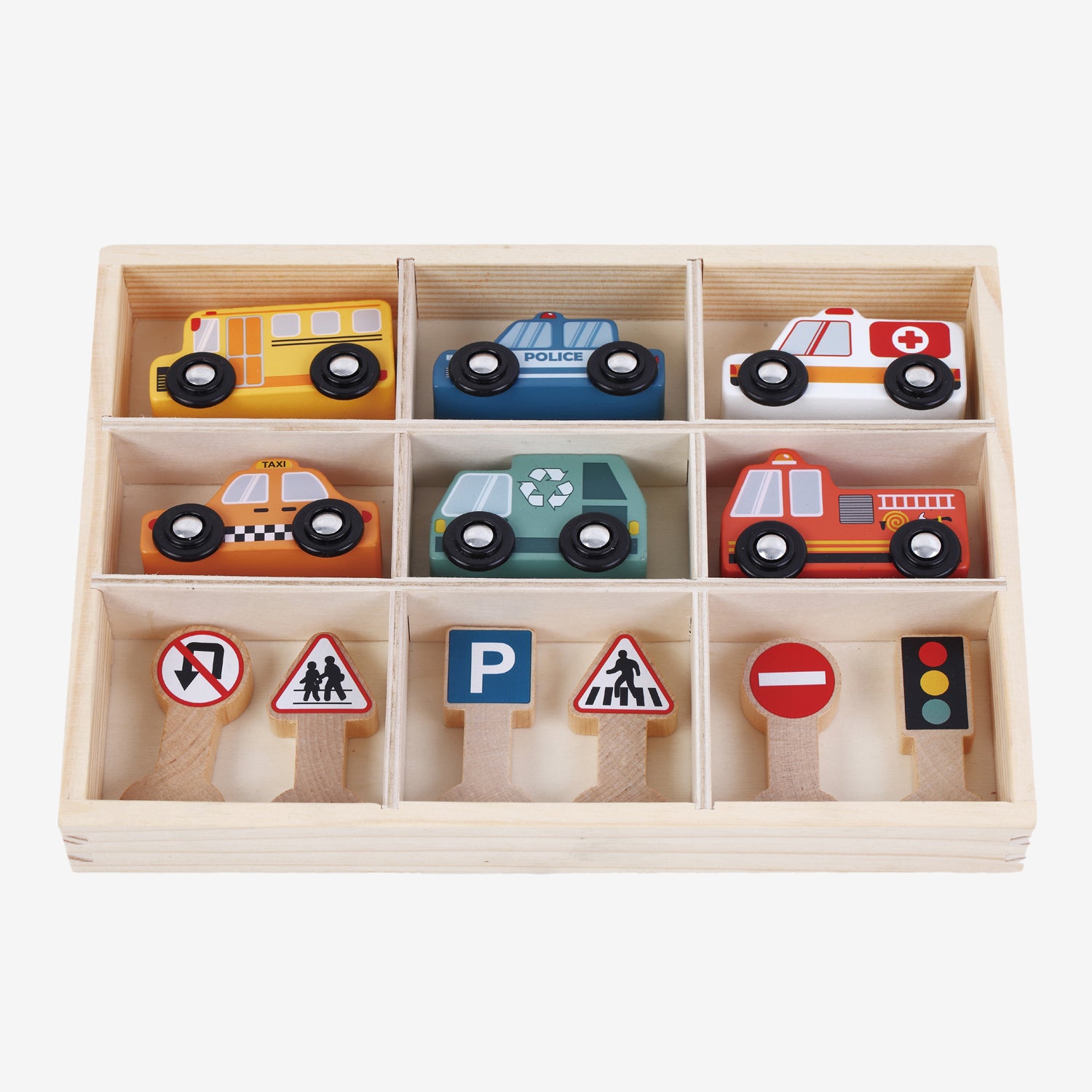 Wooden Vehicles Set