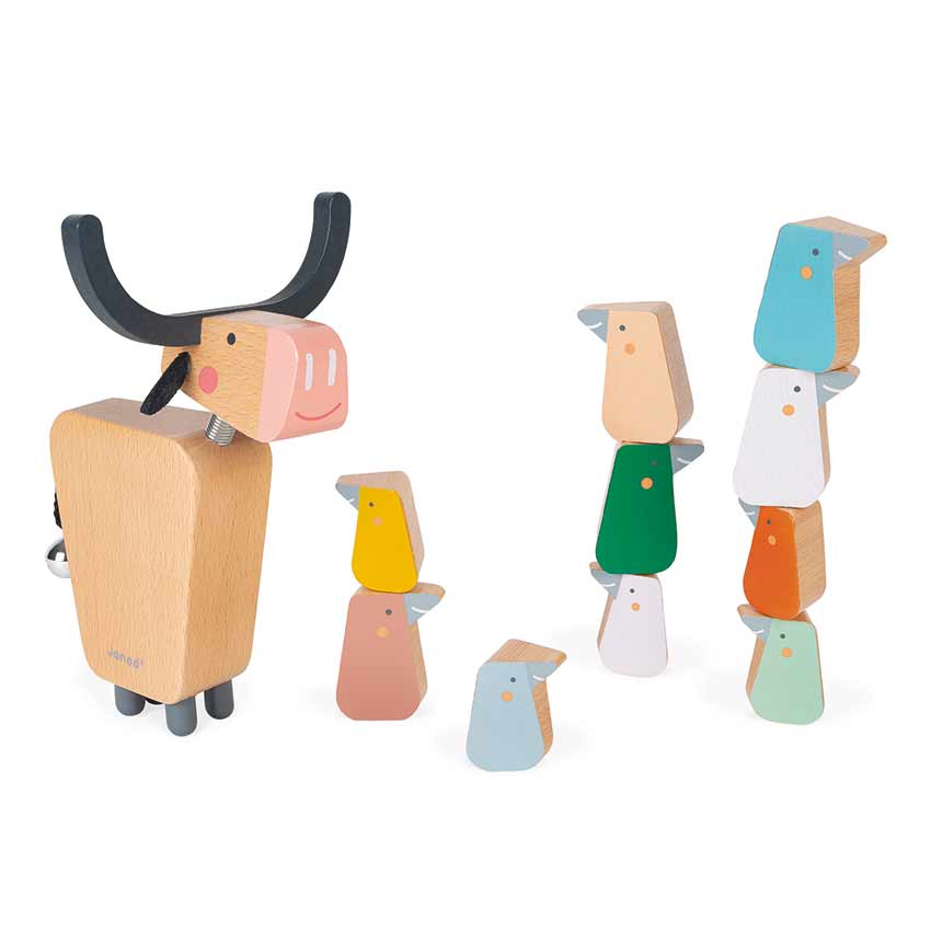 Buffalo Balancing Game Janod send-a-toy.myshopify.com Stacking Toys