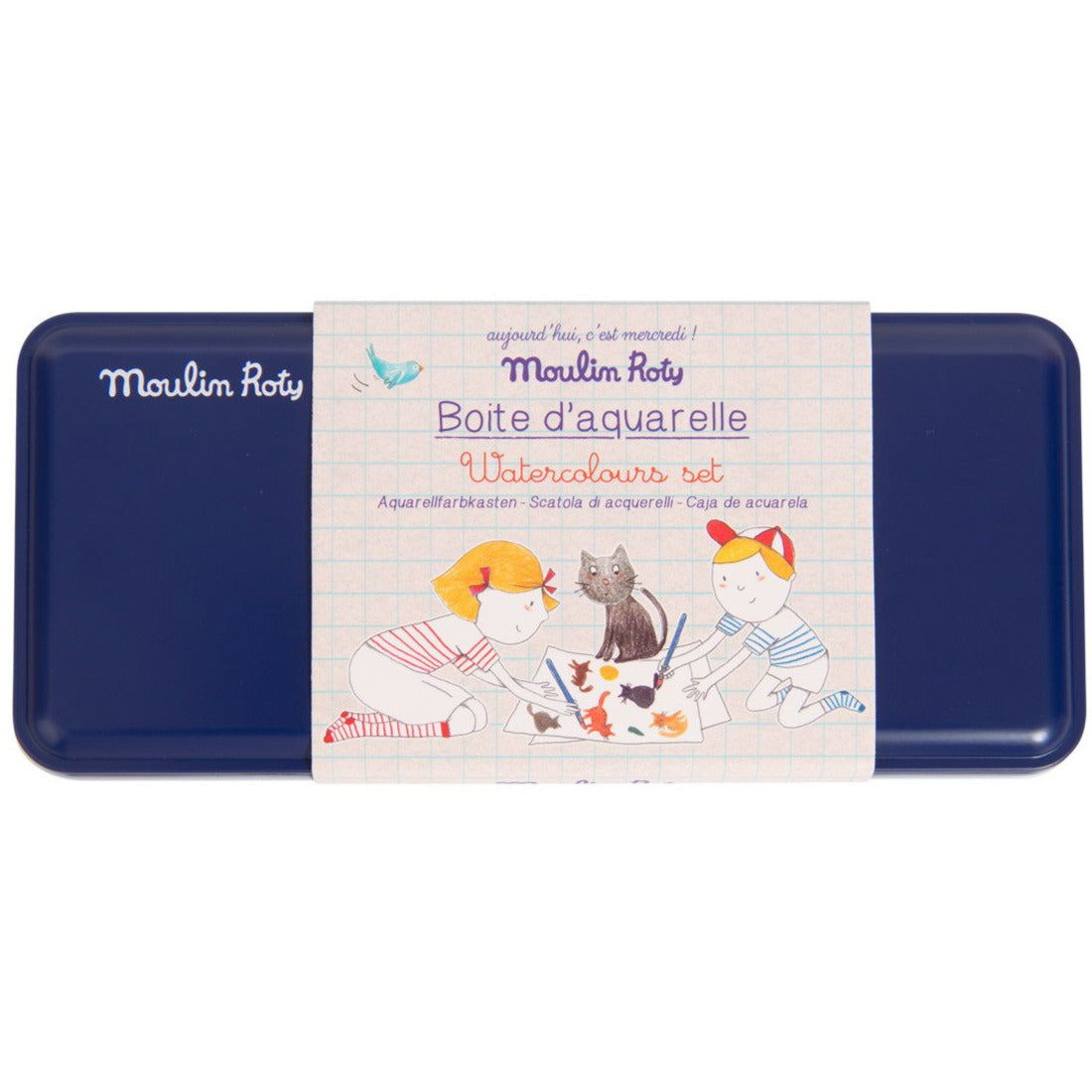 Aujourd’hui Watercolour Paint Set Moulin Roty send-a-toy.myshopify.com Paints | Pencils | Markers