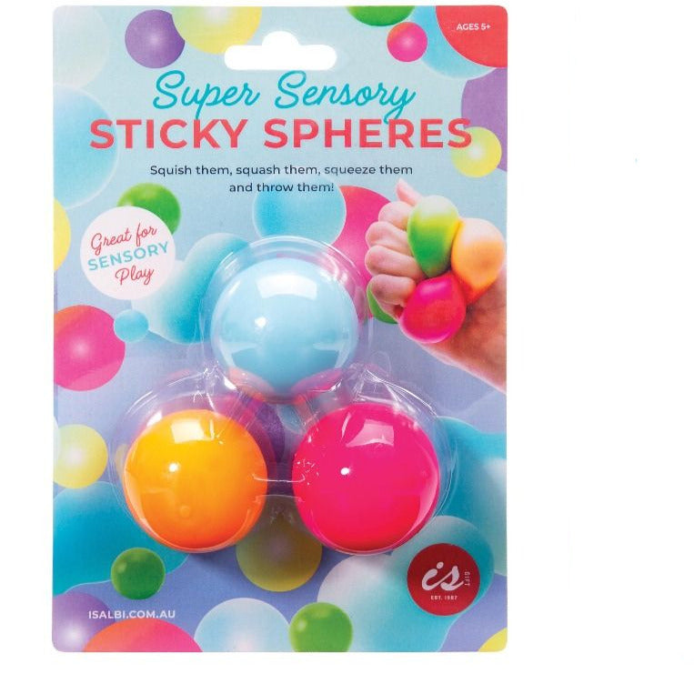 Stick Sphere Sticky Spheres - Sensory Toy โ Send A Toy
