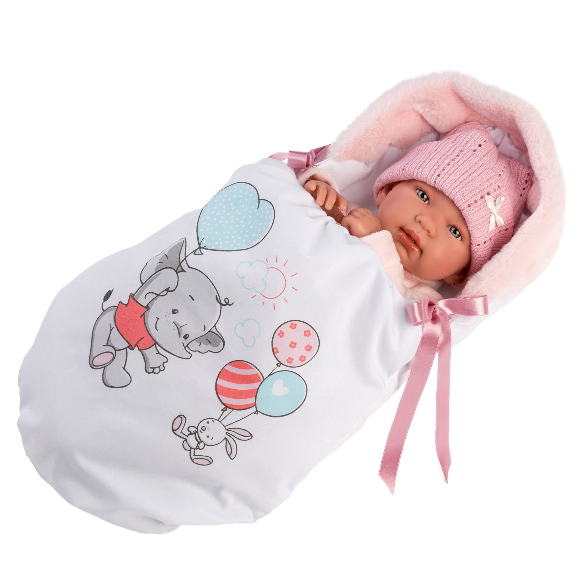 Tina Baby Doll 44cm with Dumbo Sleeper (L84452) Llorens send-a-toy.myshopify.com Dolls