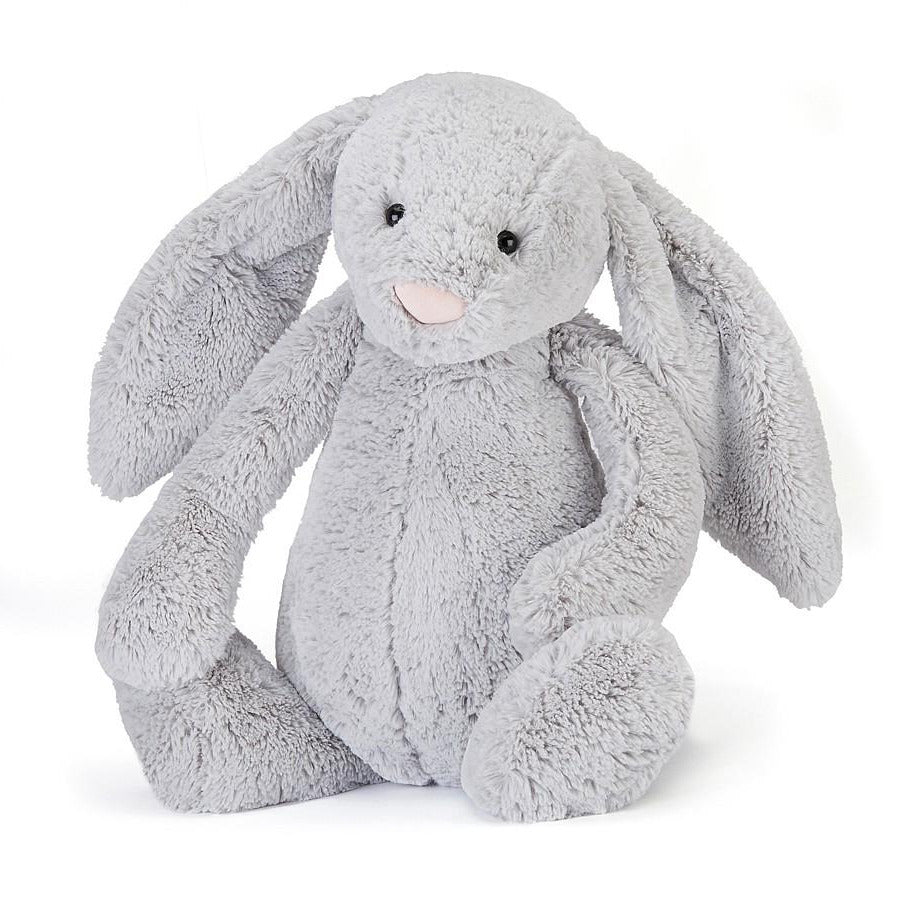 Huge Bashful Bunny - Silver (Retired) Jellycat Jumbo Soft Toys