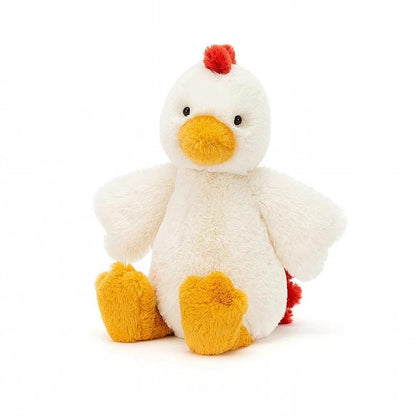 (Retired) Medium Bashful Chicken Jellycat Soft Toys