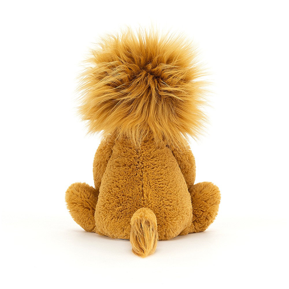 Small Jellycat ginger colour Bashful Lion soft toy