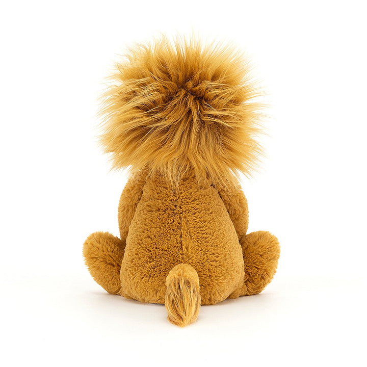 Small Jellycat ginger colour Bashful Lion soft toy