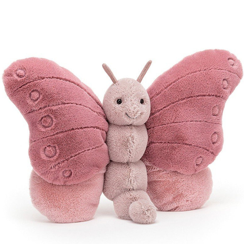 Two tone pink Beatrice Butterfly large Jellycat soft toy - Send A Toy