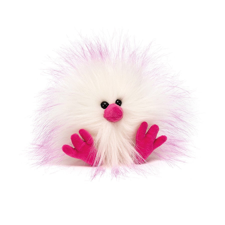 (Retired) Crazy Chick Pink & White Jellycat Soft Toys