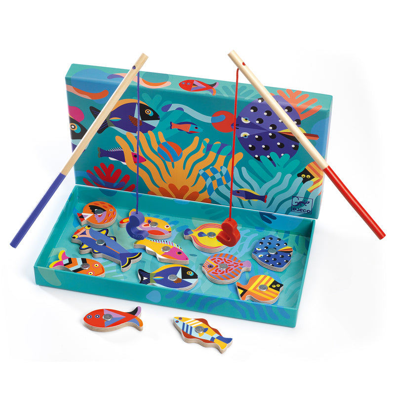 Magnetic Graphic Fishing Game