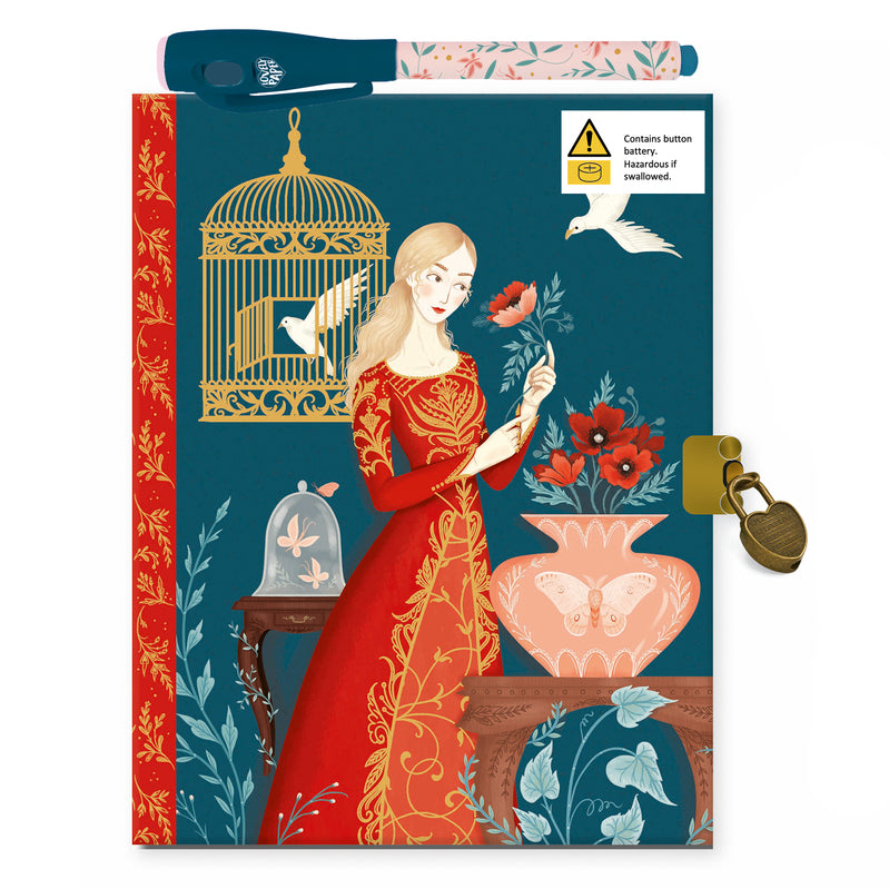 Secret Notebook with Magic Pen - Lisa Djeco Stationery