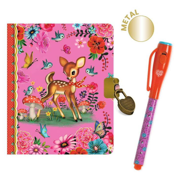 Fiona Little Secret Notebook with Magic Pen