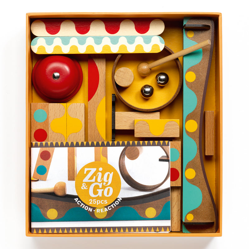 Réaction d'action Zig &amp; Go - 25 pièces