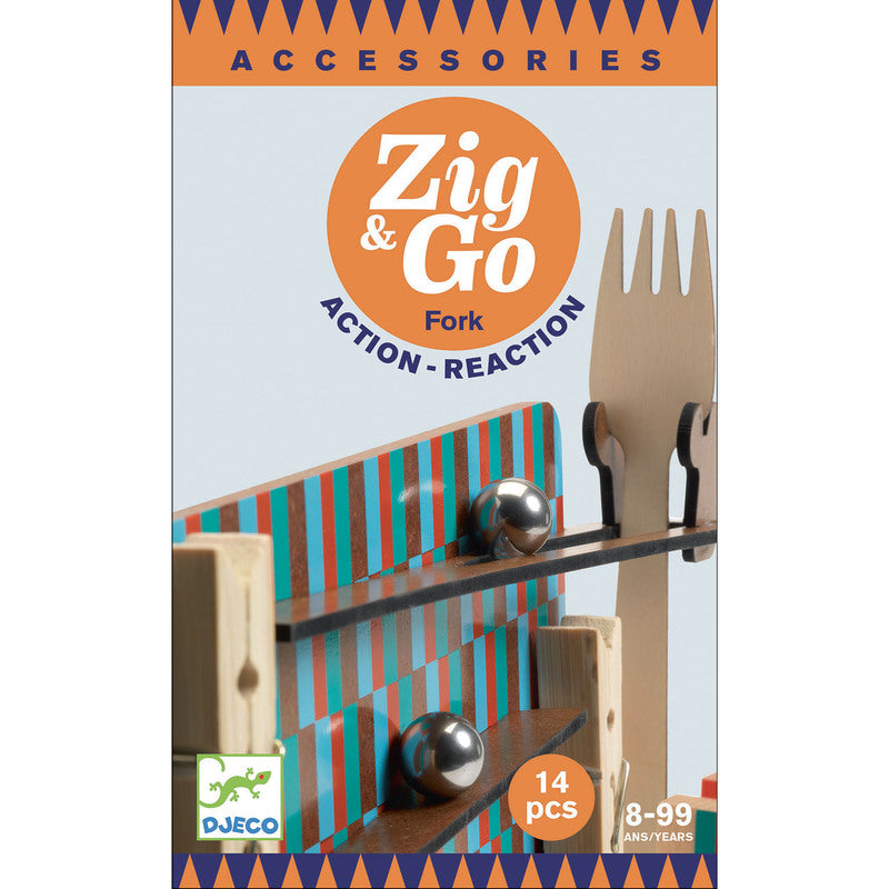 Zig & Go Fork  Action and Reaction Set Djeco 