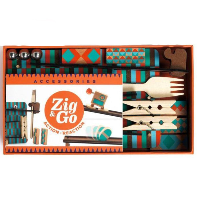 Zig & Go Fork  Action and Reaction Set