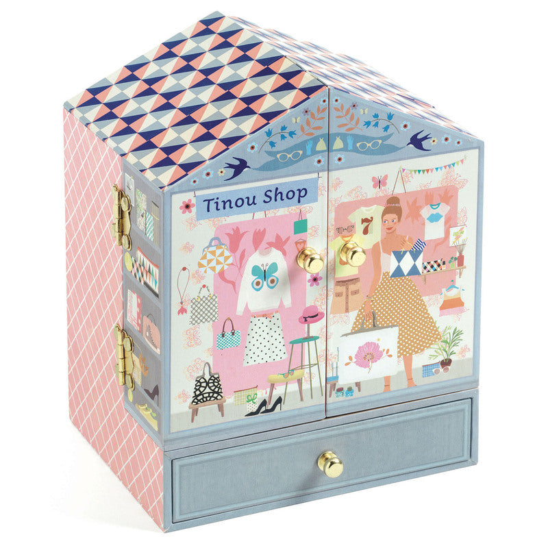 Tinou Shop Music Jewellery Box Djeco Music Boxes
