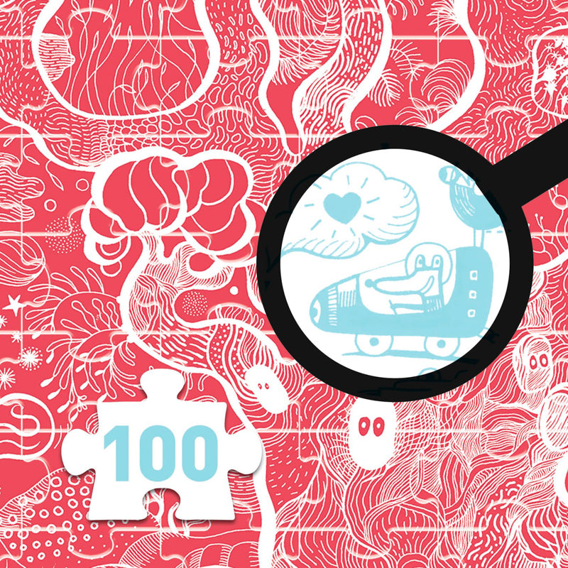 Magic Reveal Wizzy Puzzle -  100pc