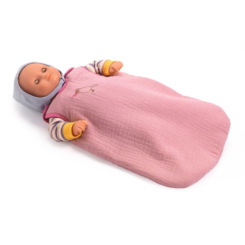 娃娃睡袋-玫瑰园 (娃娃30 - 36厘米)