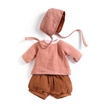 Peach 3-Piece Dolls Outfit (dolls 30 to 34cm)