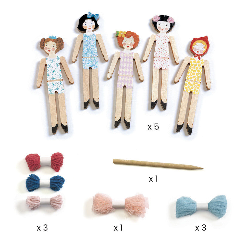 Do It Yourself Sweet Night woory dolls kit - Djeco