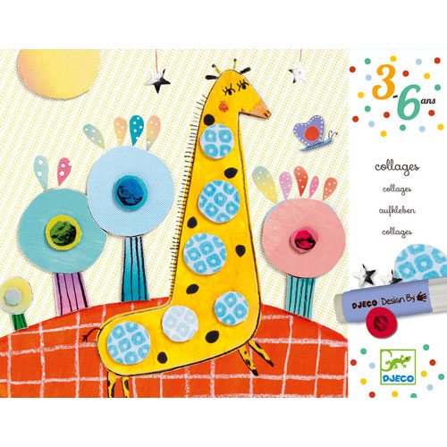 Collages for Little Ones - Tres Pop Djeco Art and Craft