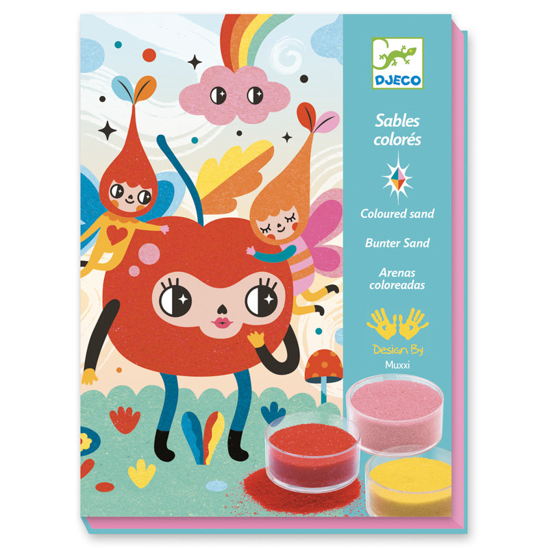 Deliciously Cute Coloured Sand Djeco Art and Craft