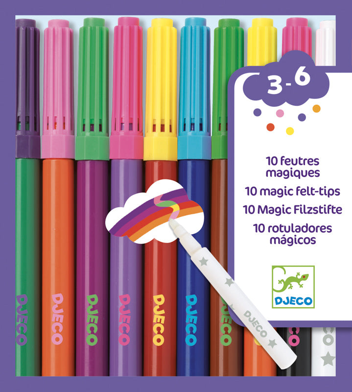 Magic Felt Tip Markers Djeco Paints | Pencils | Markers