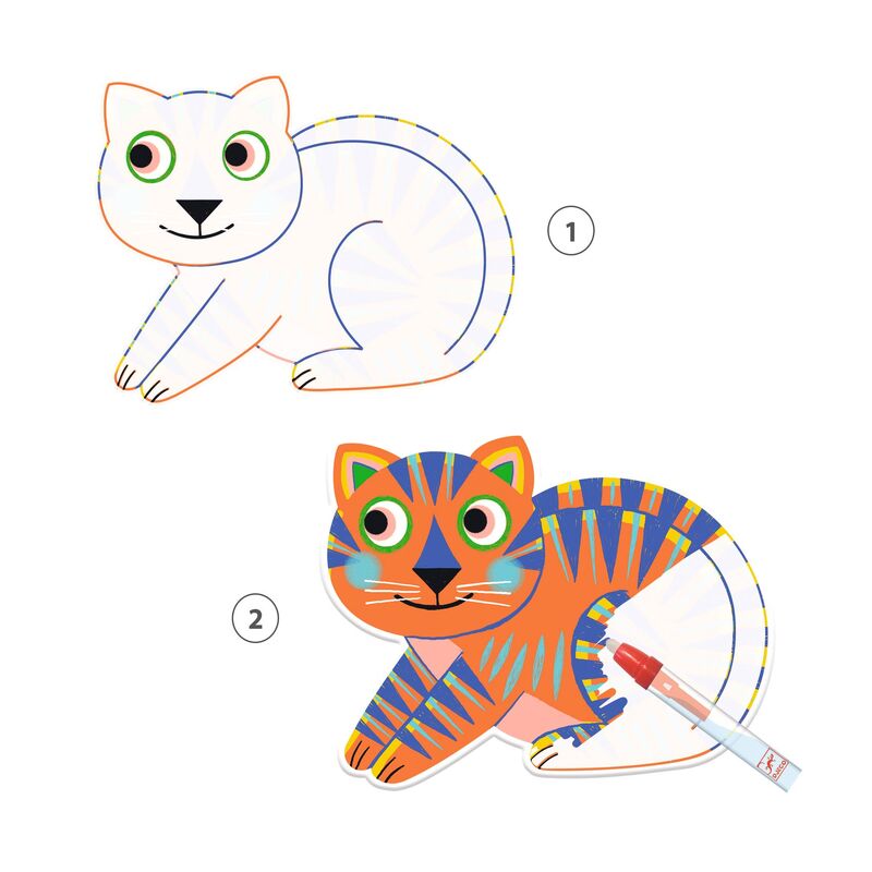 Coloriage Magique Animalo-Ma