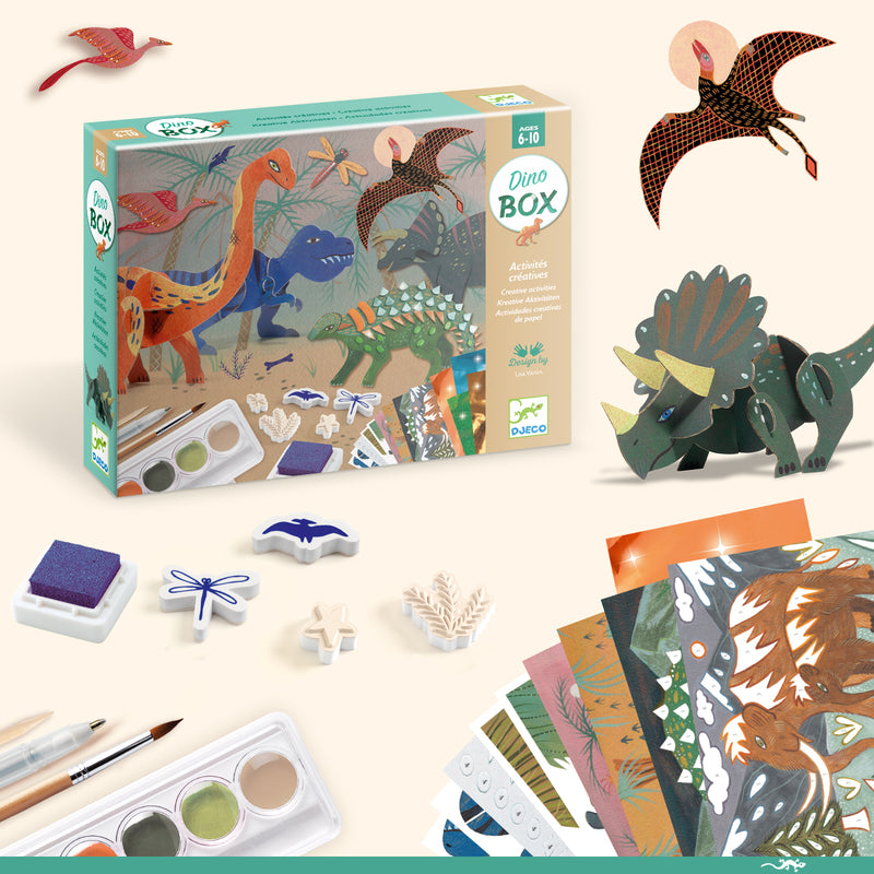 World of Dinosaurs Multi Craft Kit Djeco Art and Craft