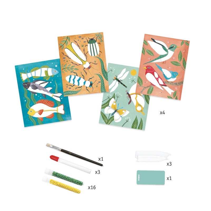 Zoology Glass Bead Craft Djeco Art and Craft