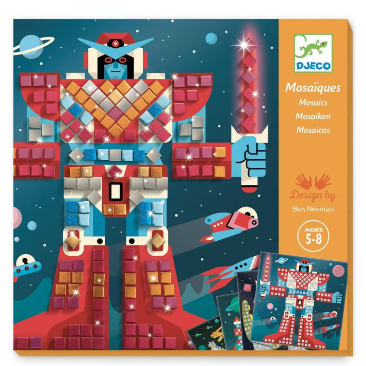 Space Battle Mosaic Kit Djeco 