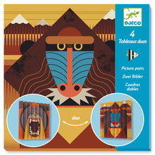 Wildlife Magic Paper Pictures Djeco Paper Craft | Origami