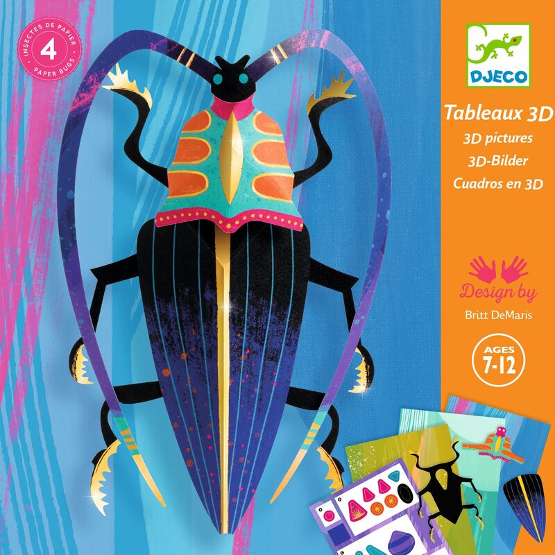 Bugs 3D Poster Craft