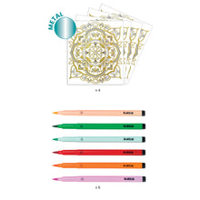 Activité de coloriage artistique sur la flore