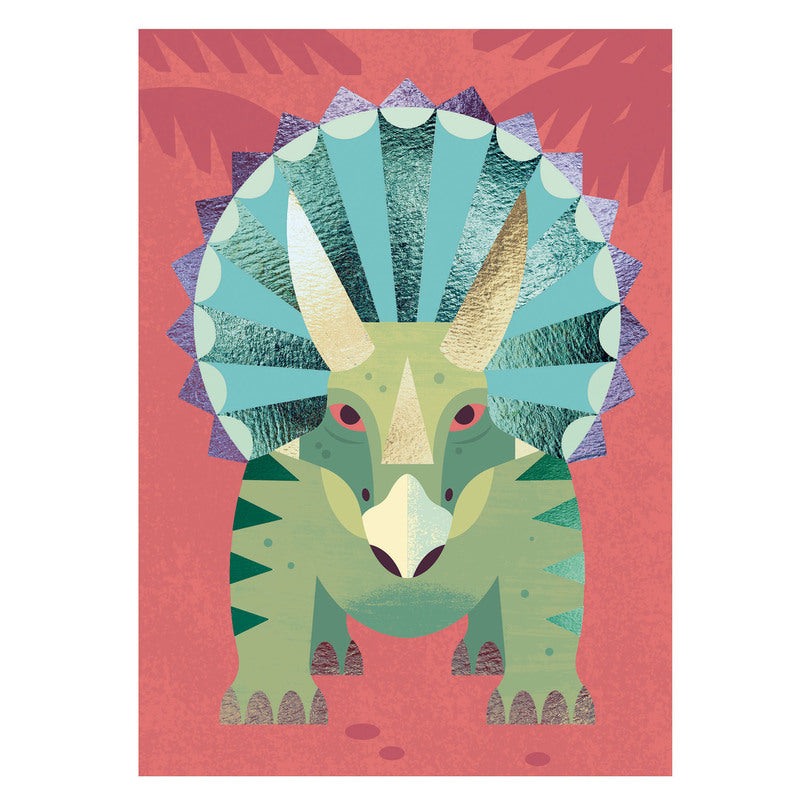 Jurassic Foil Pictures Craft Kit - Djeco 