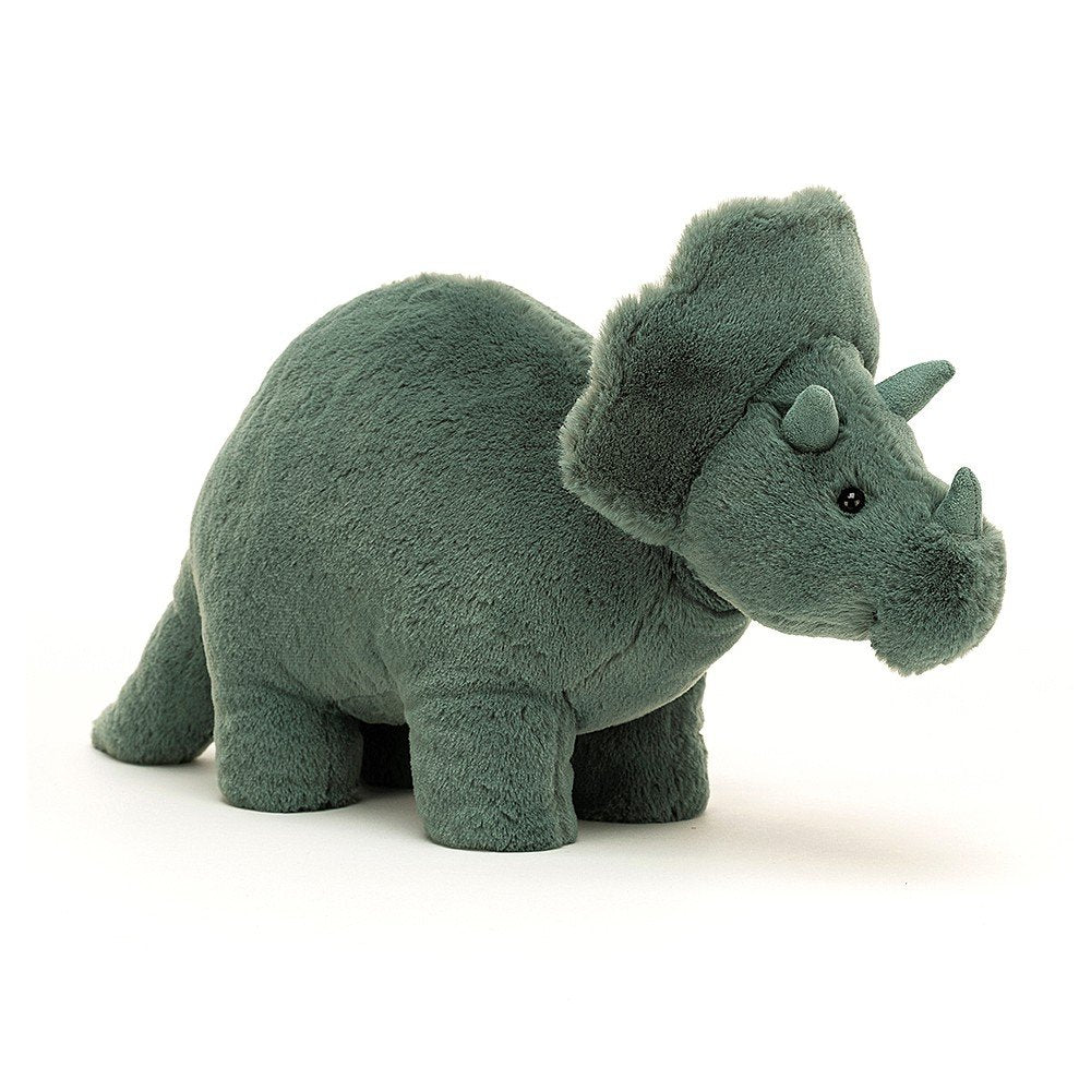 Fossilly Triceratops Jellycat Soft Toys