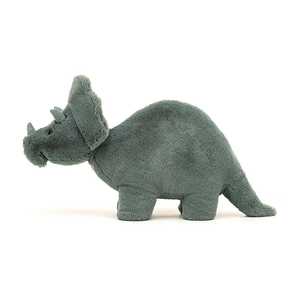 Fossilly Triceratops Jellycat Soft Toys