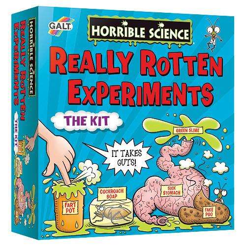 Really Rotten Experiments Science Kit Horrible Science Science and Discovery Kits