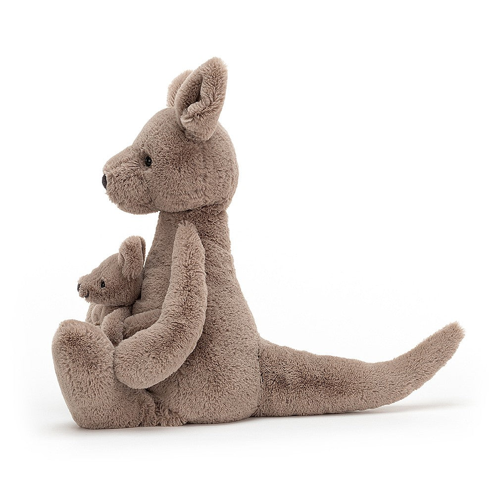 Kara Kangaroo + Joey Jellycat Soft Toys