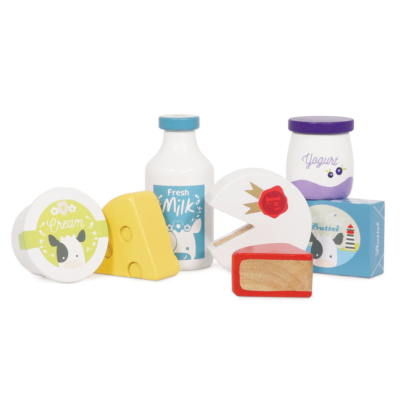 Cheese and Dairy Crate Le Toy Van Play Food