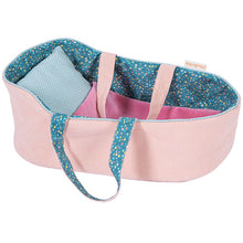 Famille Mirabelle Large Carry Cot - Jade Moulin Roty Doll Carry Bed / Cot
