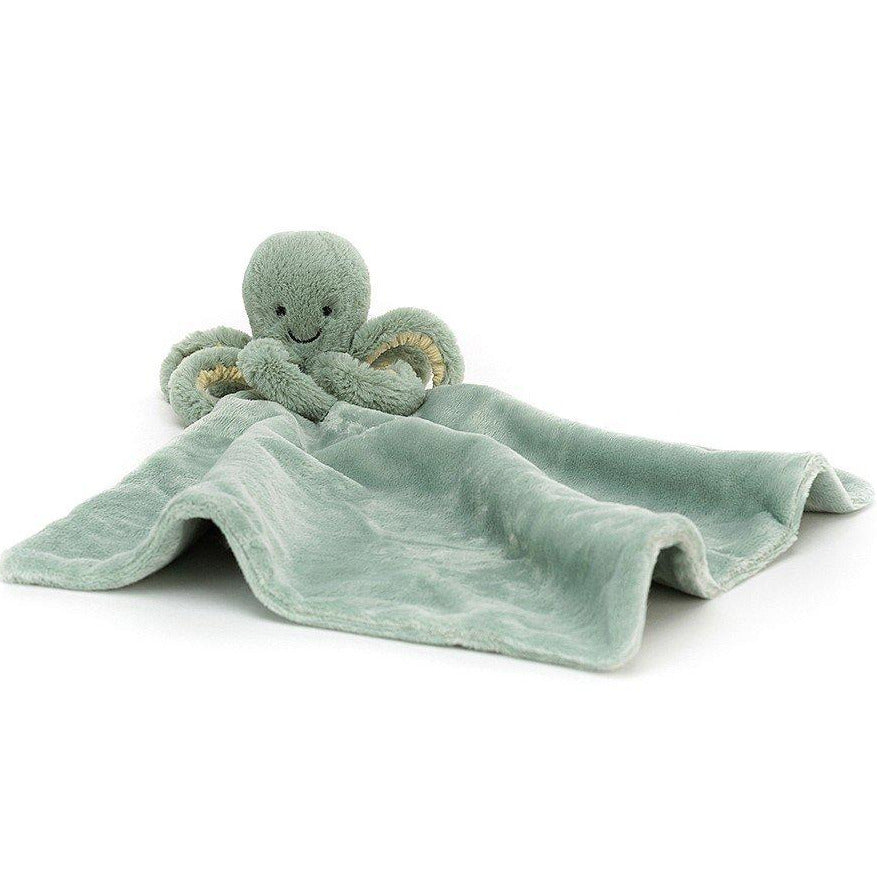 Sage green Odyssey Octopus Soother Jellycat